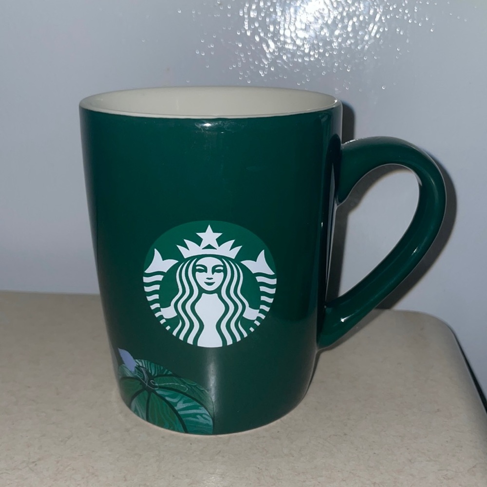 2021 Abstract Green Pumpkin Halloween Fall Starbucks Mug 🤩 💚 ☕️